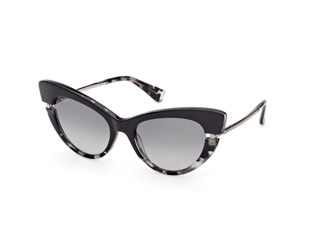 Occhiali da sole da donna MaxMara MM0187 52B Avana Scura / Rutenio Chiaro Lucido