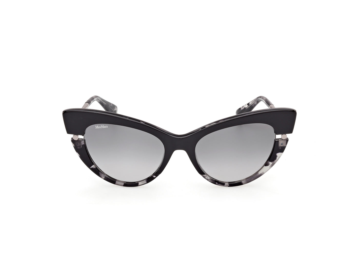 Occhiali da sole da donna MaxMara MM0187 52B Avana Scura / Rutenio Chiaro Lucido