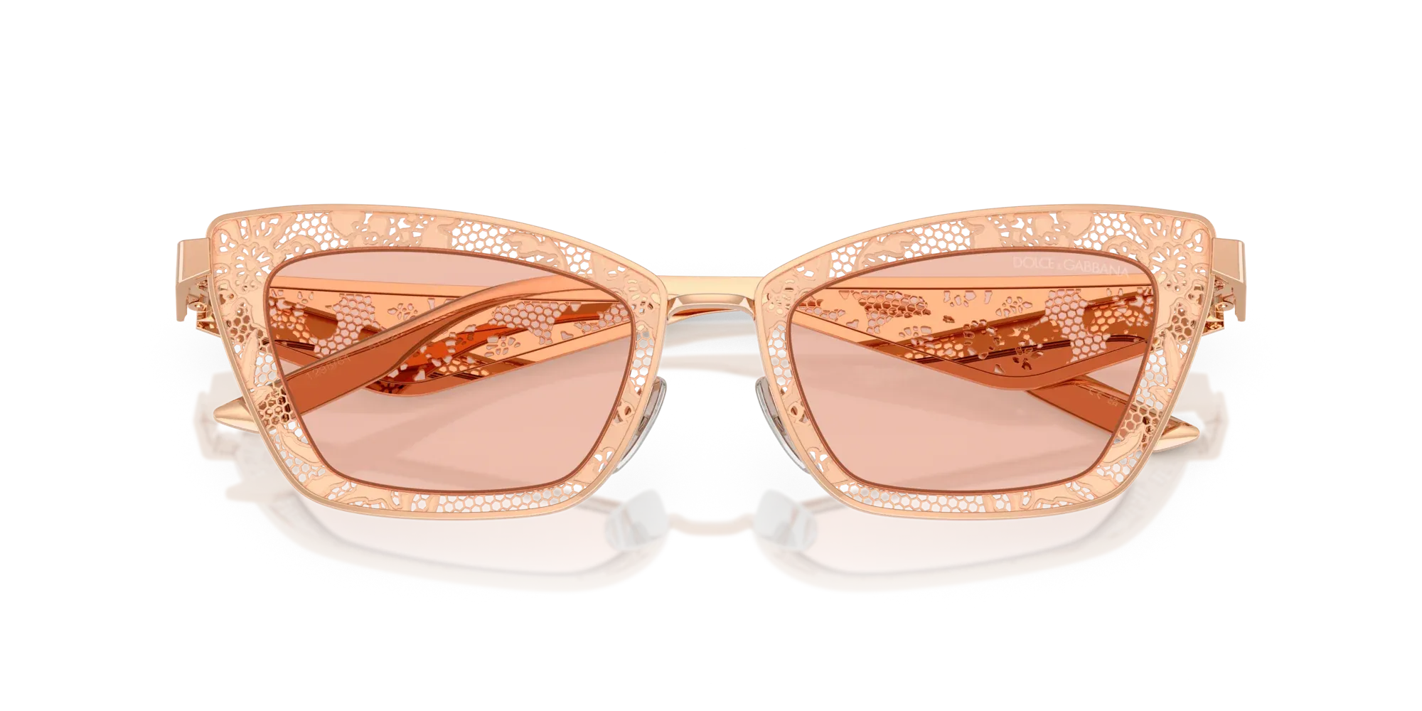 Occhiali da sole da donna Dolce & Gabbana DG2311 129884 Oro rosé - Pistilleria
