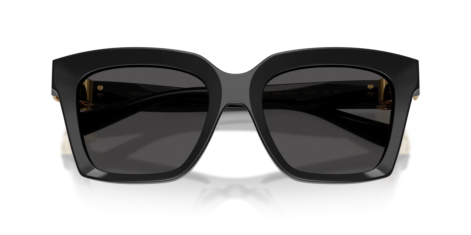 Occhiali da sole da donna Dolce & Gabbana DG4498 501/87 Nero - Pistilleria