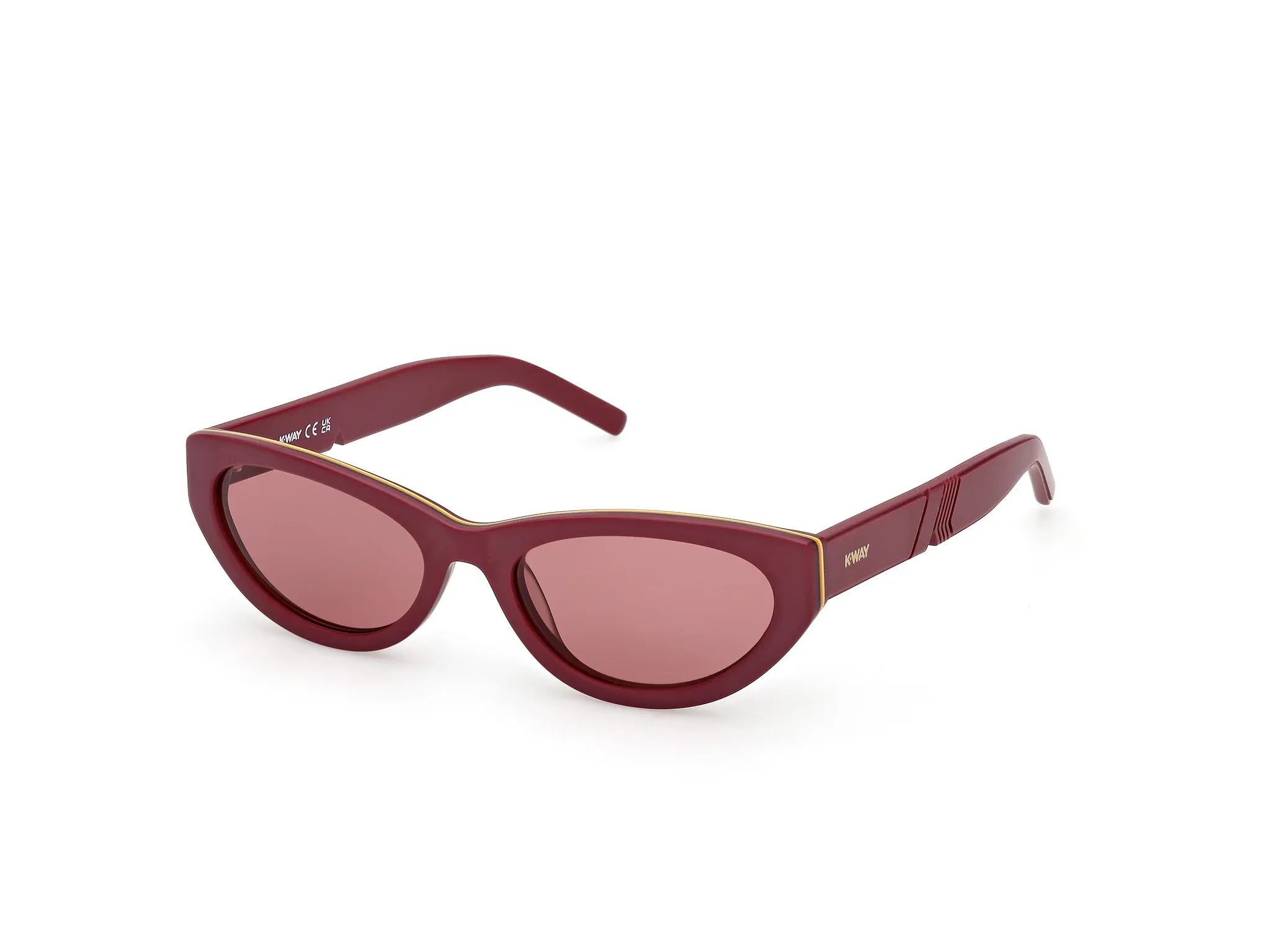 Occhiali da sole da donna K-Way KW0005 70S Bordeaux Opaco - Pistilleria