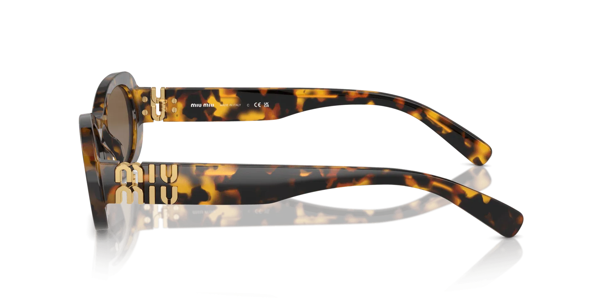 Occhiali da sole da donna Miu Miu MU 06ZS VAU06B - Pistilleria