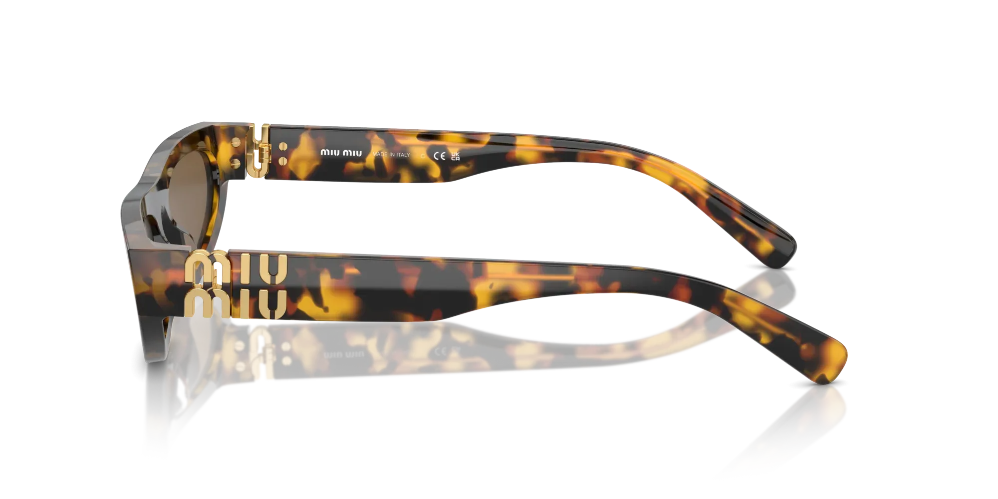 Occhiali da sole da donna Miu Miu MU 07ZS VAU06B - Pistilleria