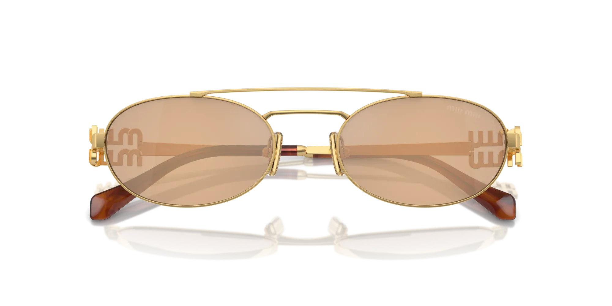 Occhiali da sole da donna Miu Miu MU 54ZS 5AK40D - Pistilleria