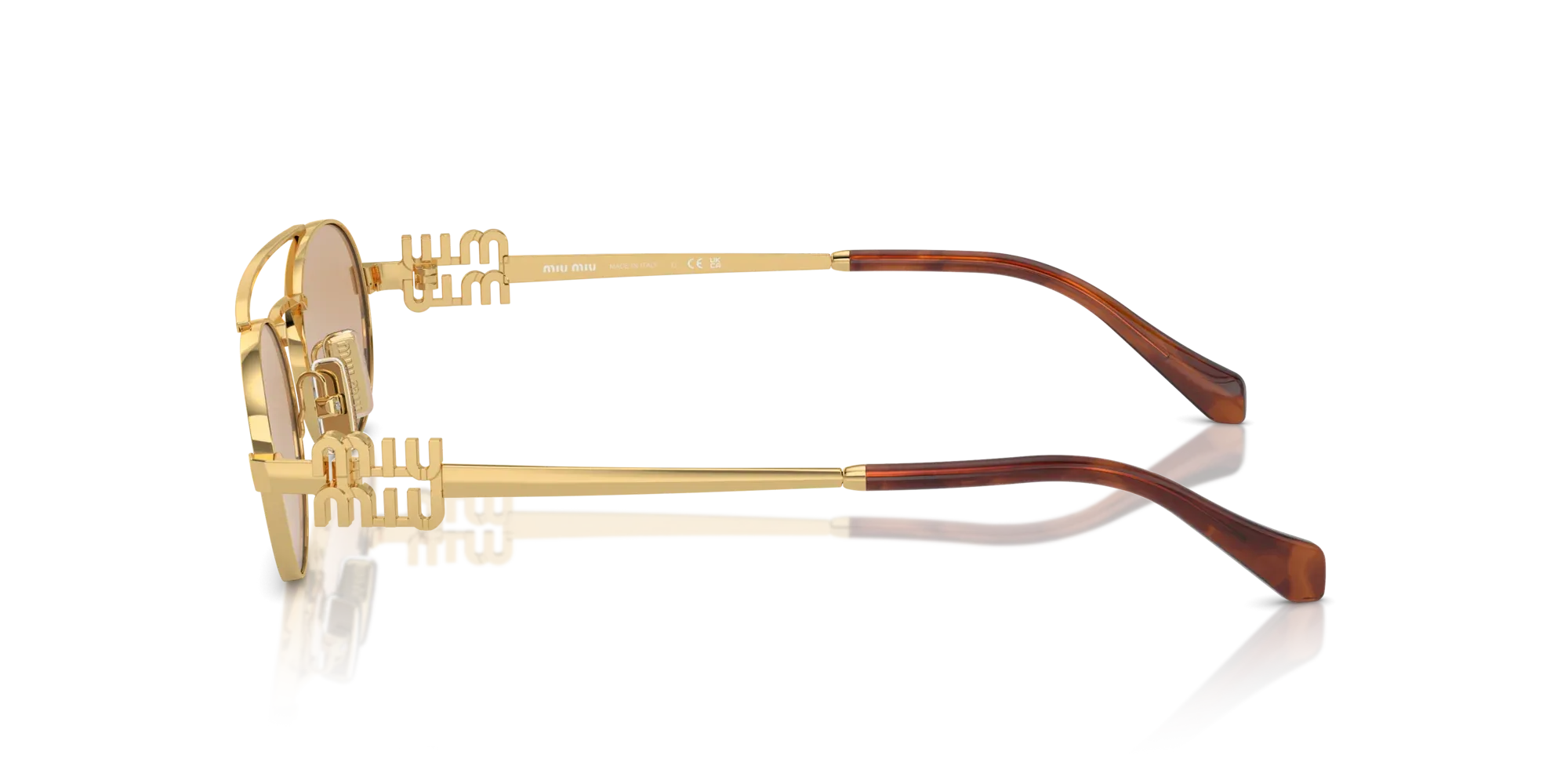 Occhiali da sole da donna Miu Miu MU 54ZS 5AK40D - Pistilleria