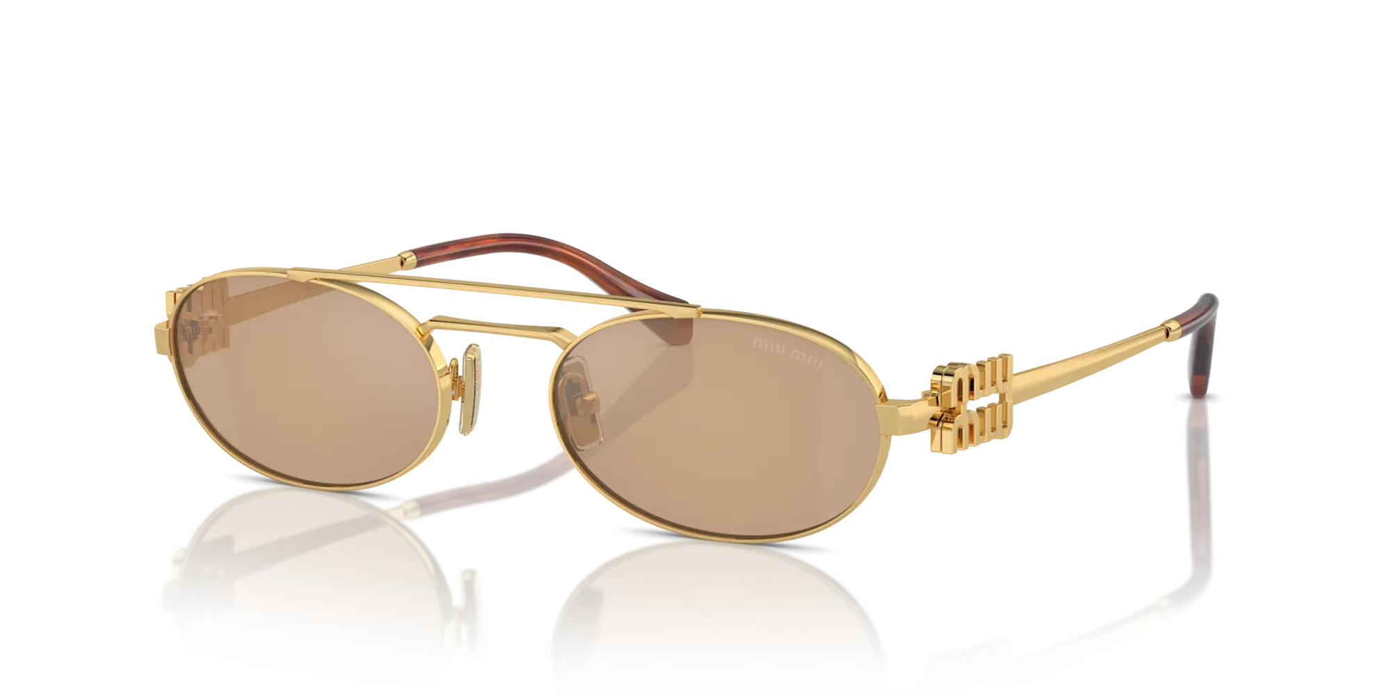 Occhiali da sole da donna Miu Miu MU 54ZS 5AK40D - Pistilleria