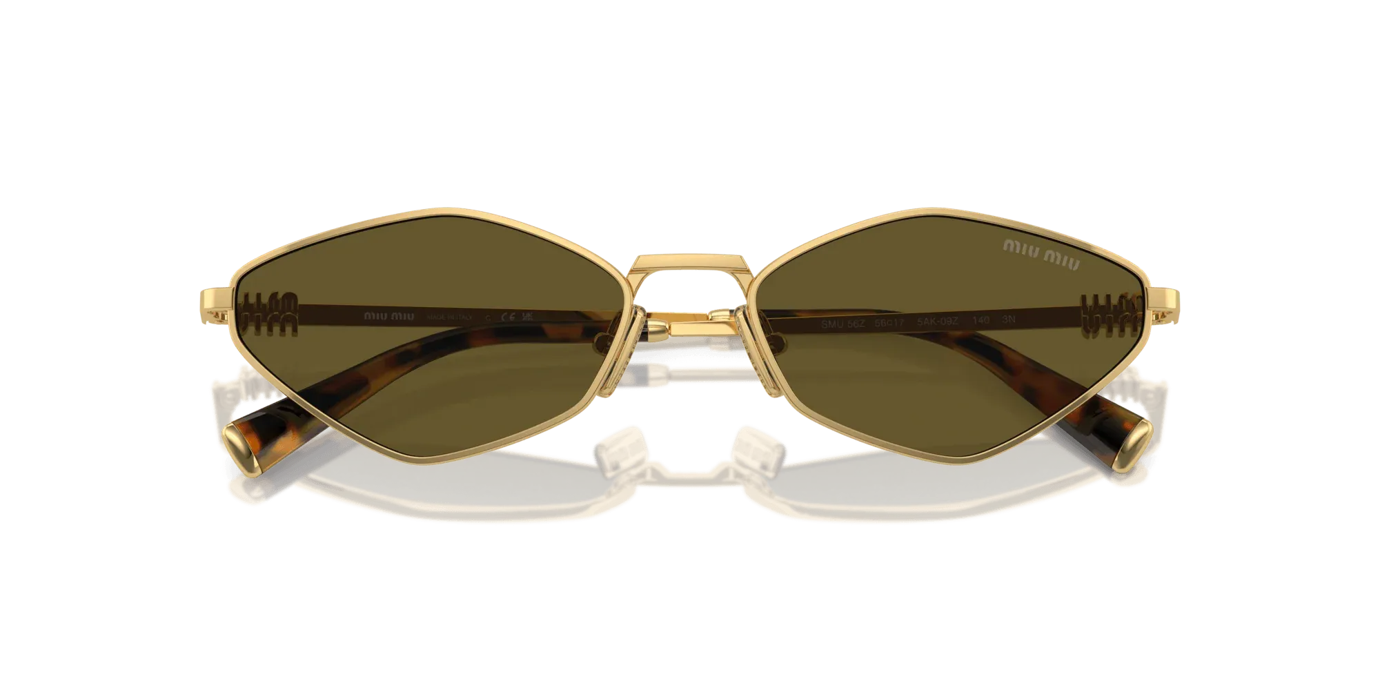 Occhiali da sole da donna Miu Miu MU 56ZS 5AK09Z - Pistilleria