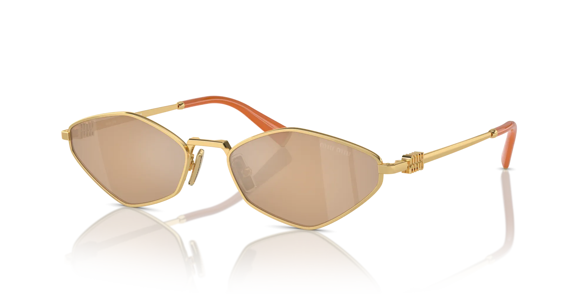 Occhiali da sole da donna Miu Miu MU 56ZS 5AK40D - Pistilleria