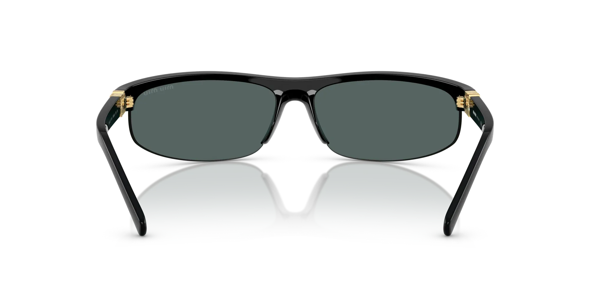 Occhiali da sole da donna Miu Miu MU A02S 1AB90J - Nero - Pistilleria