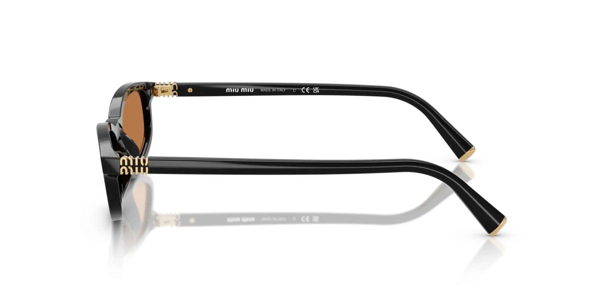 Occhiali da sole da donna Miu Miu MU A06S 16K10I Nero - Pistilleria