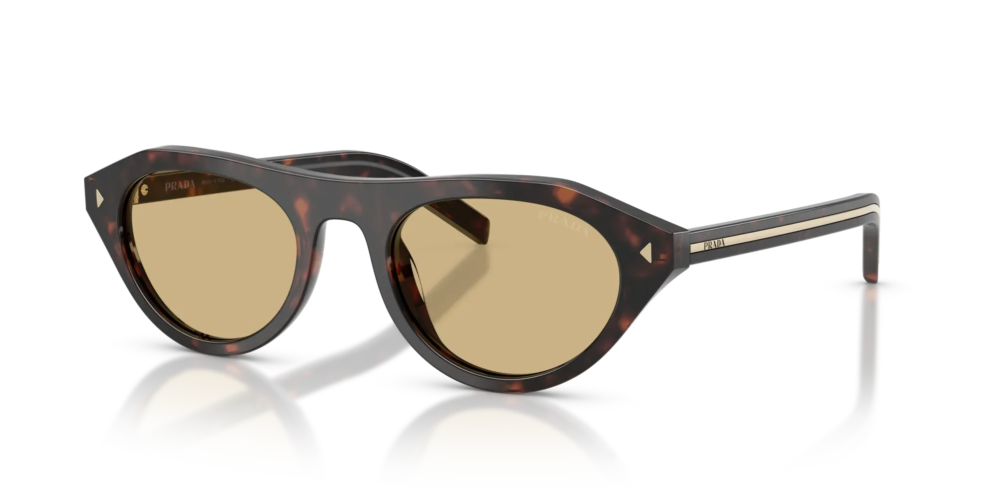 Occhiali da sole da donna Prada PR B15S 17N70R Root tartarugato - Pistilleria