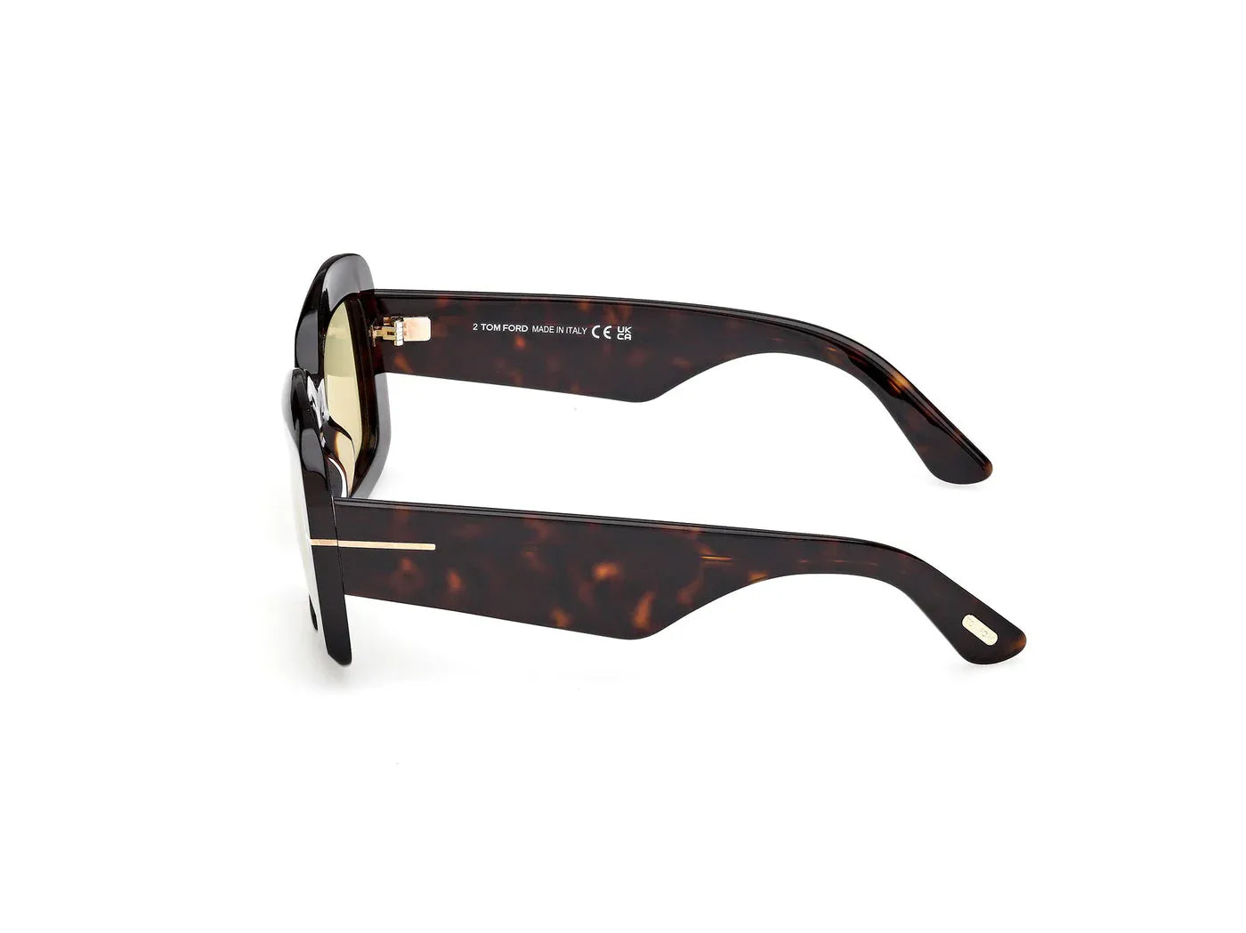 Occhiali da sole da donna Tom Ford FT1218 Venetia 52E Avana Scura - Pistilleria