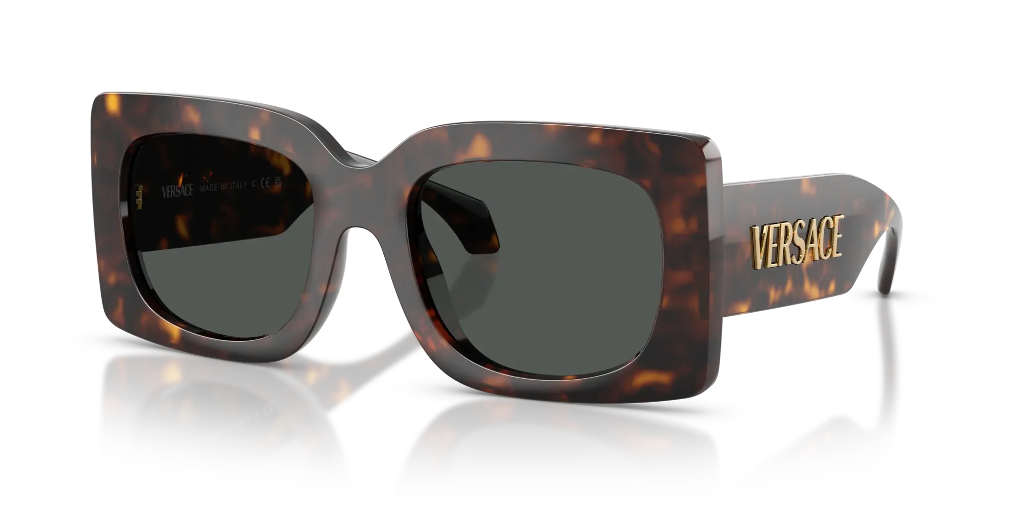 Occhiali da sole da donna Versace VE4496U 108/87 Havana - Pistilleria