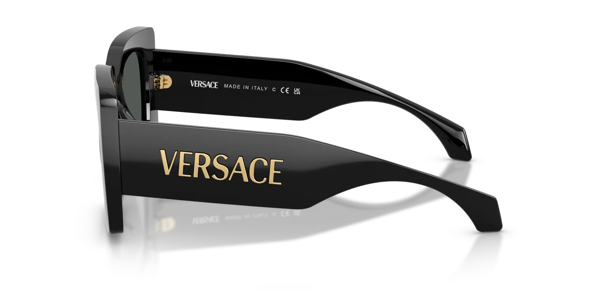 Occhiali da sole da donna Versace VE4496U GB1/87 - Nero - Pistilleria