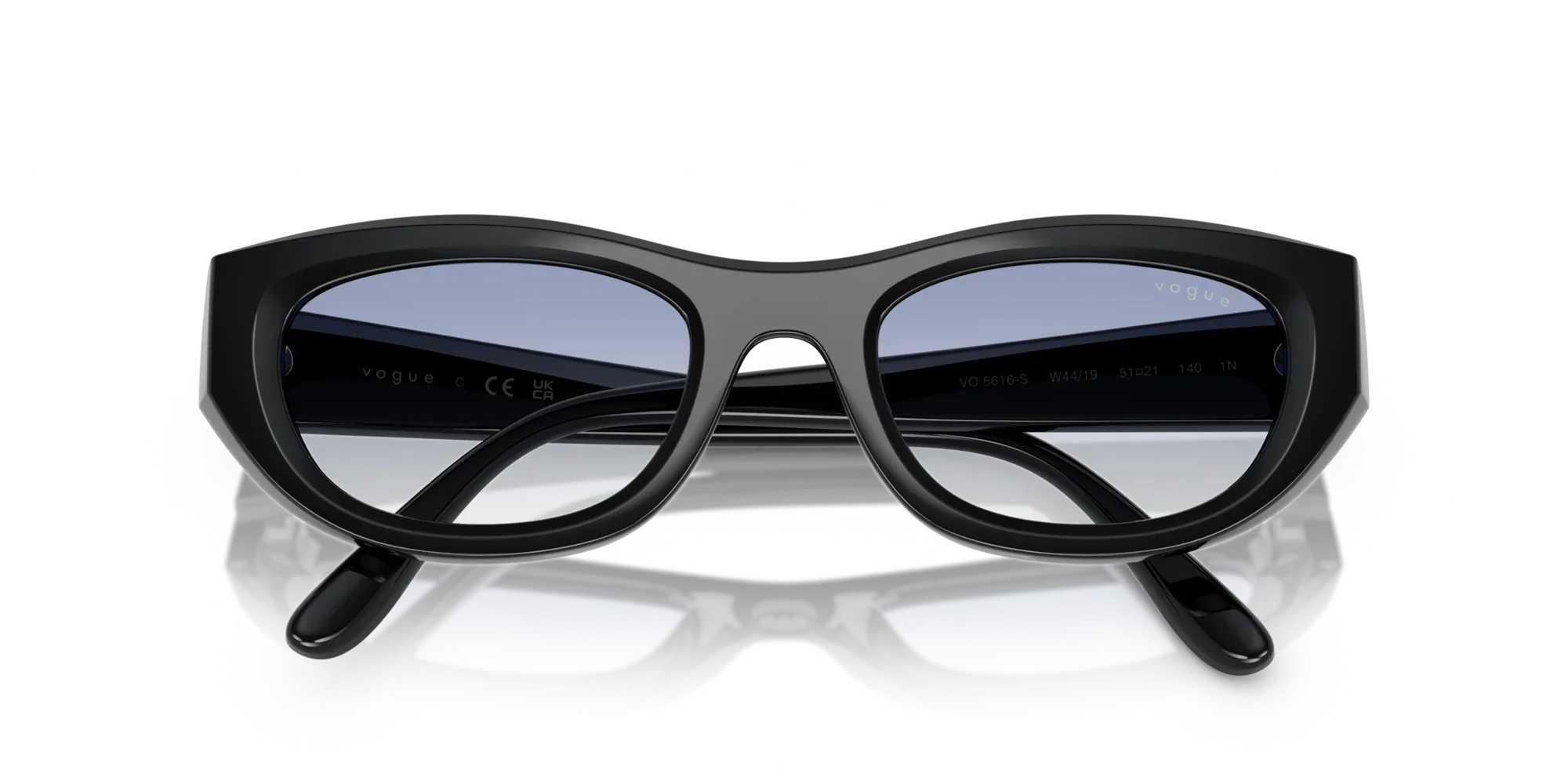 Occhiali da sole da donna Vogue VO5616S W44/19 Nero - Pistilleria