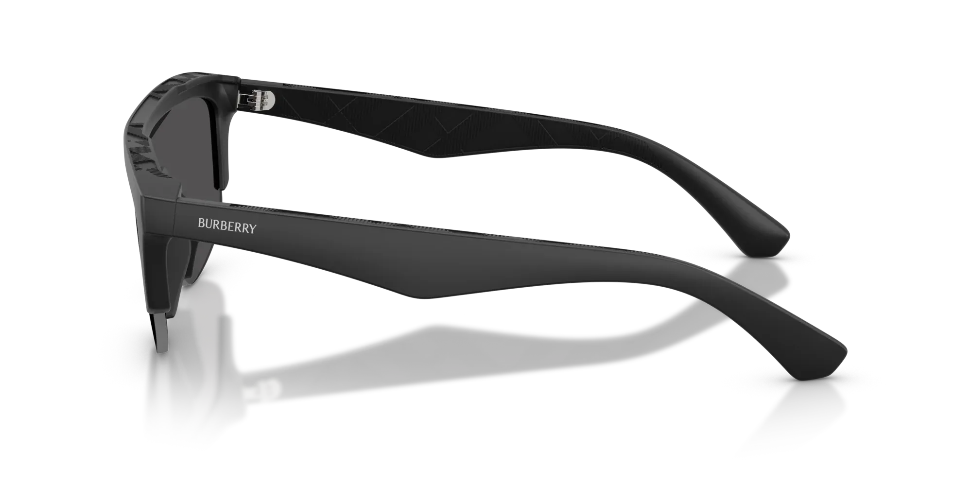 Occhiali da sole da uomo Burberry BE4460U 346487 Nero opaco - Pistilleria