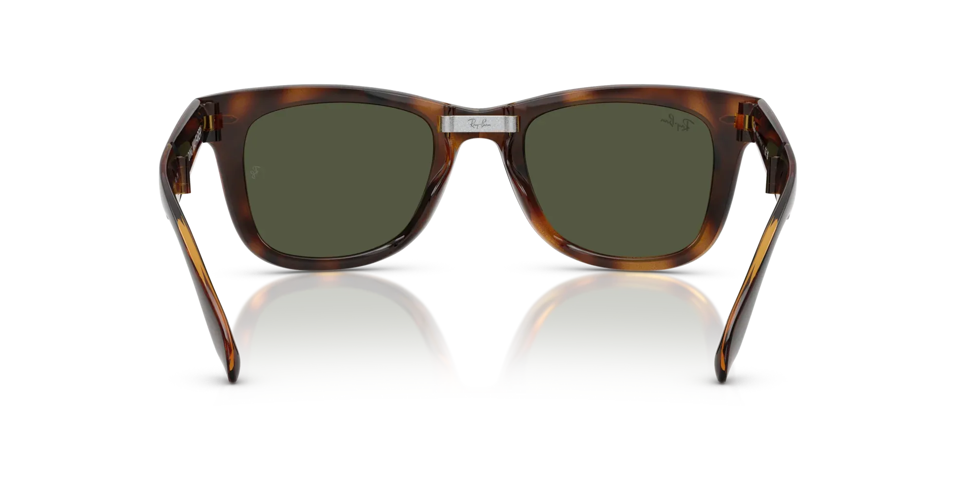 Occhiali da sole da uomo Ray-Ban RB4105 Folding wayfarer 710/31 Havana - Pistilleria