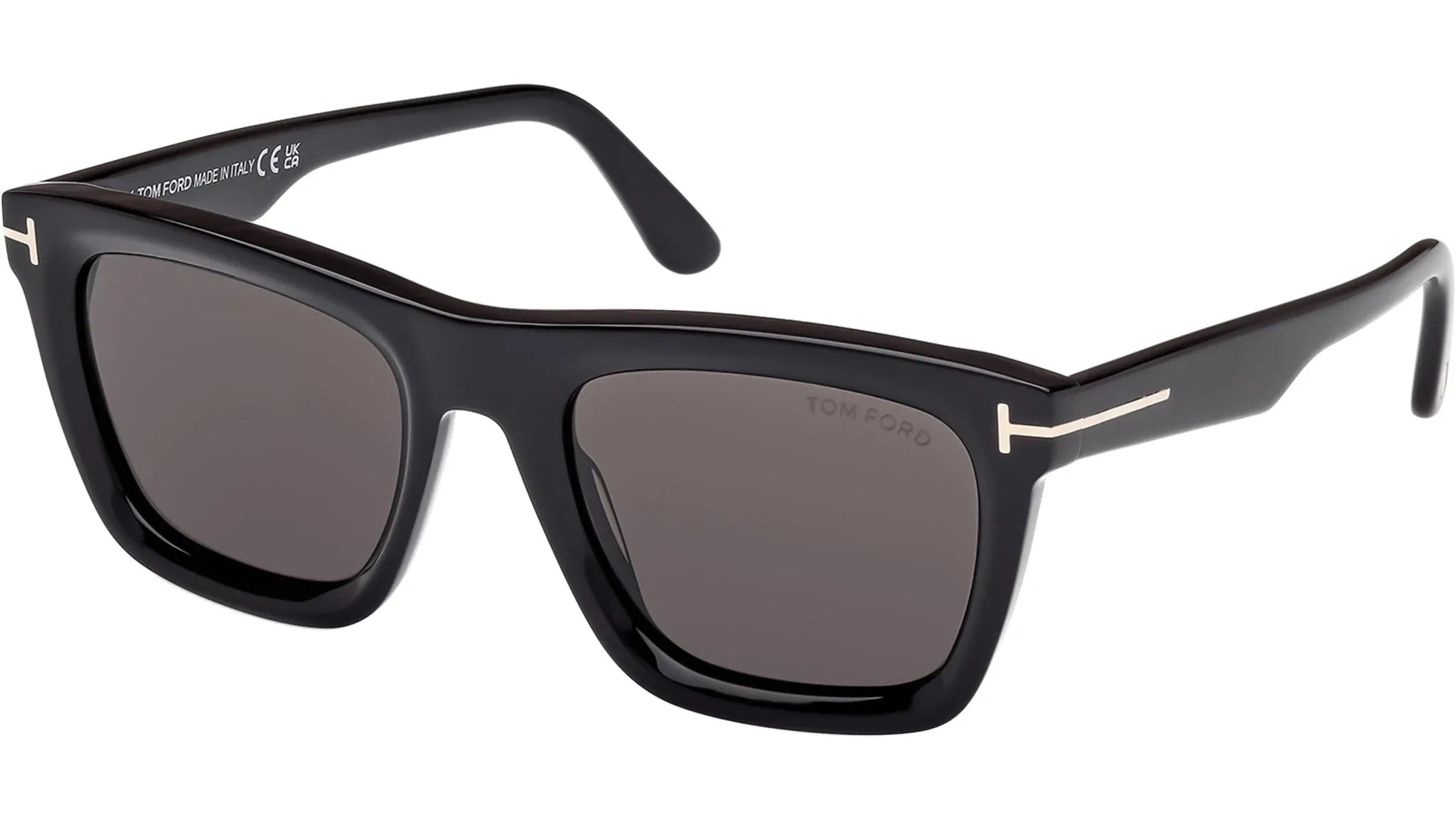 Occhiali da sole da uomo Tom Ford FT1207 Lelio 01A Nero Lucido - Pistilleria