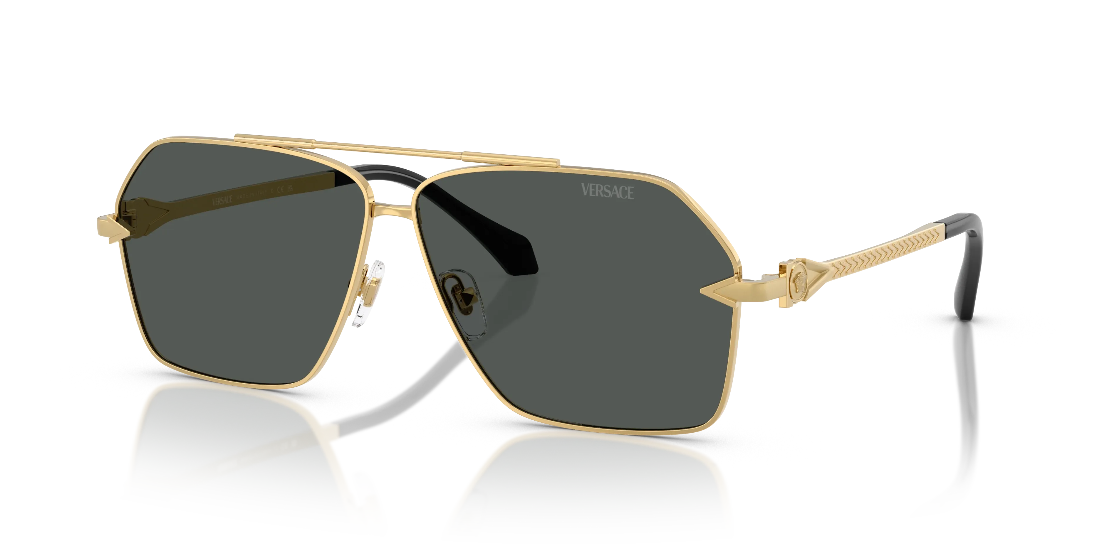 Occhiali da sole da uomo Versace VE2284 100287 Oro - Pistilleria