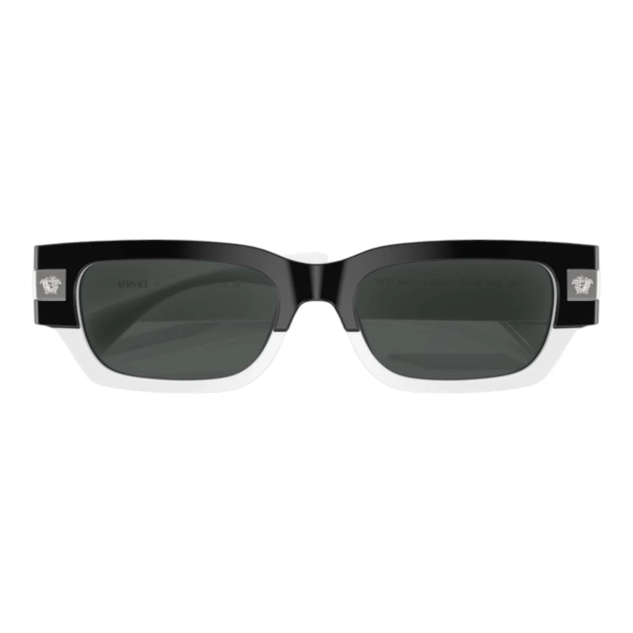 Occhiali da sole da uomo Versace VE4465 Nero e bianco - Pistilleria