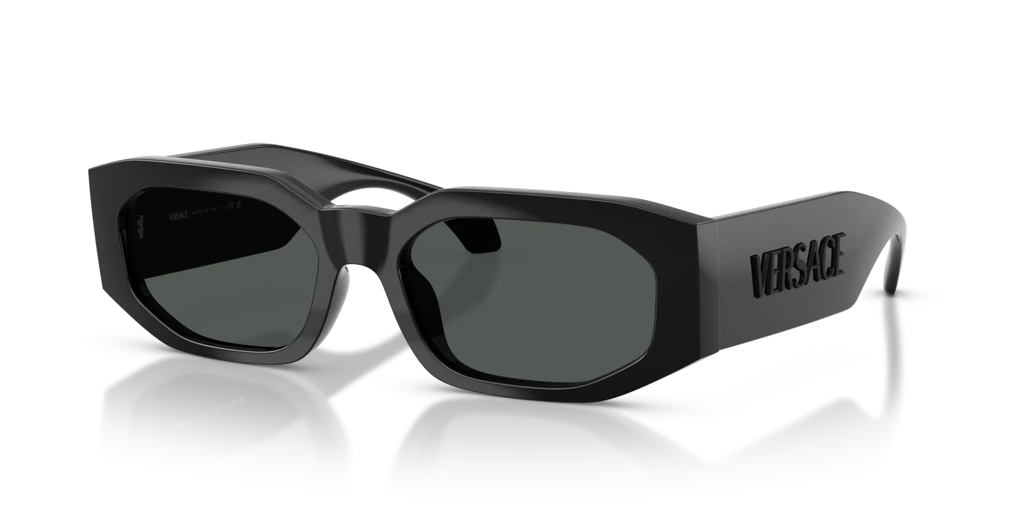 Occhiali da sole da uomo Versace VE4489U 536087 Nero - Pistilleria