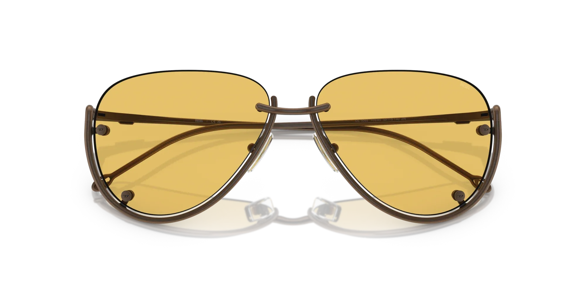 Occhiali da sole Diesel DL1003 105/85 Rame antico lucido - Pistilleria
