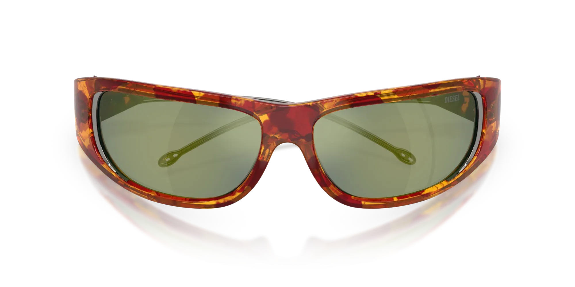 Occhiali da sole Diesel DL3001 20236R Havana rosso - Pistilleria