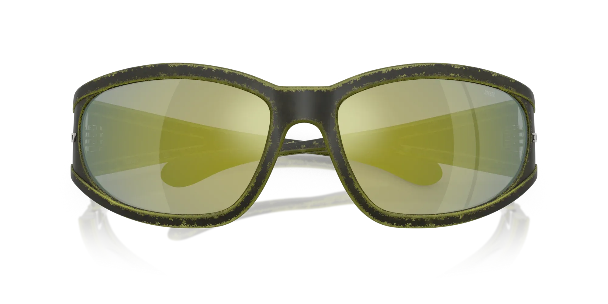 Occhiali da sole Diesel DL3002 511/J2 Verde ruggine/nero - Pistilleria