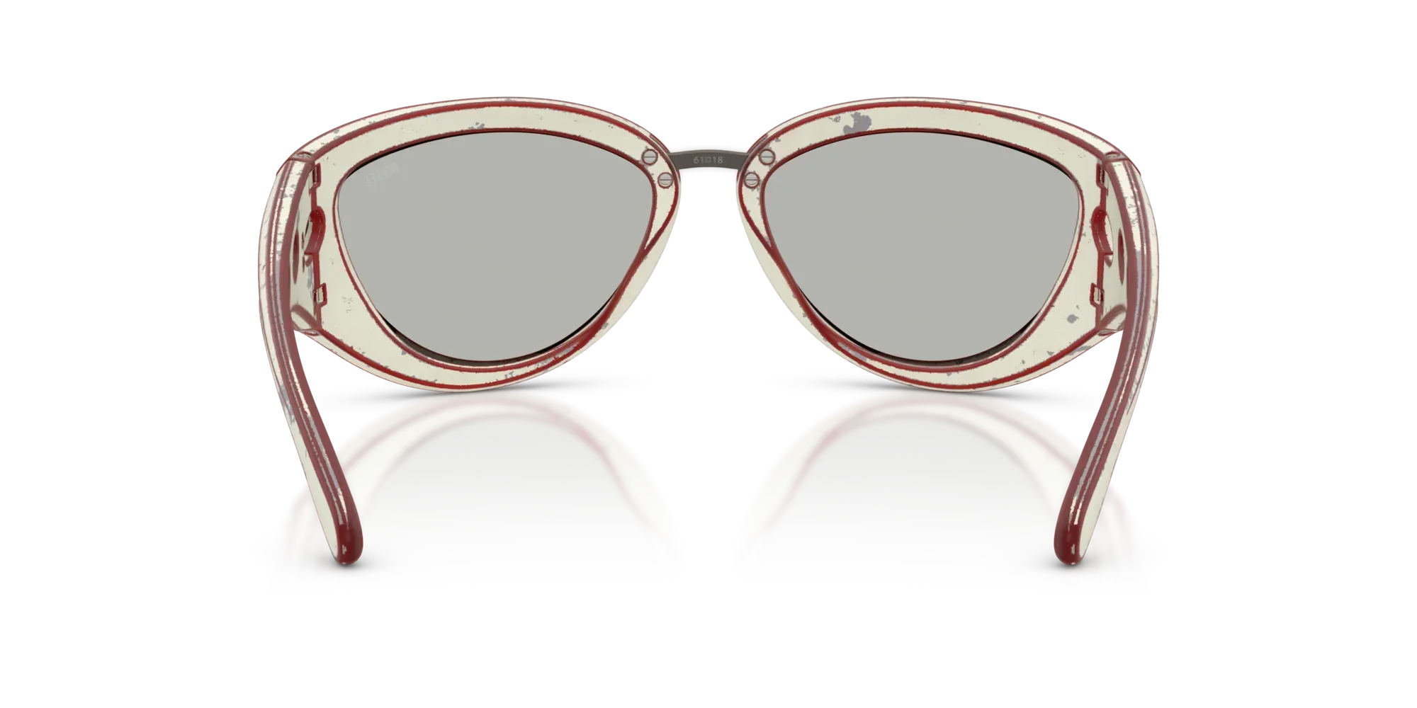 Occhiali da sole Diesel DL3007U 20108V White brushed red - Pistilleria