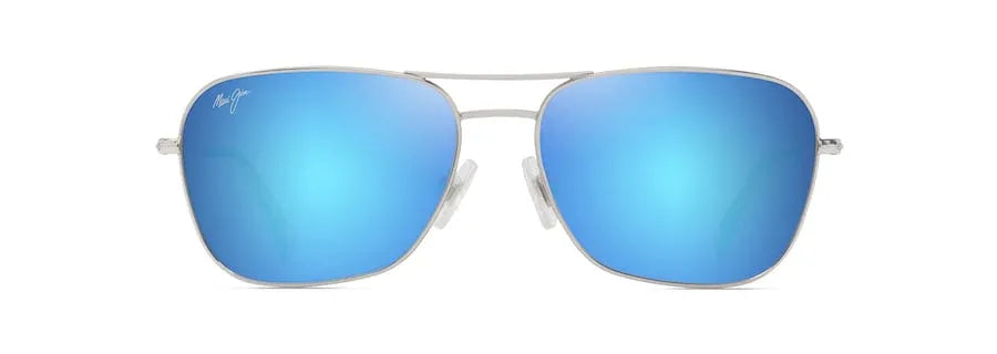 Occhiali da sole Maui Jim Argento Lucido NAAUAO Polarized - Pistilleria