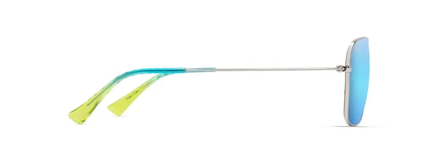 Occhiali da sole Maui Jim Argento Lucido NAAUAO Polarized - Pistilleria