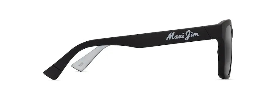 Occhiali da sole Maui Jim Opiopio Nero Opaco Polarizzato - Pistilleria
