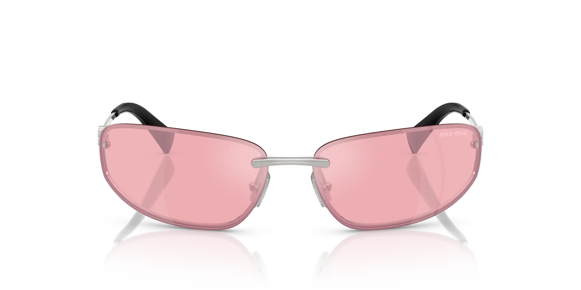 Occhiali da sole Miu Miu MU A50S 1BC70J - Argento - Pistilleria