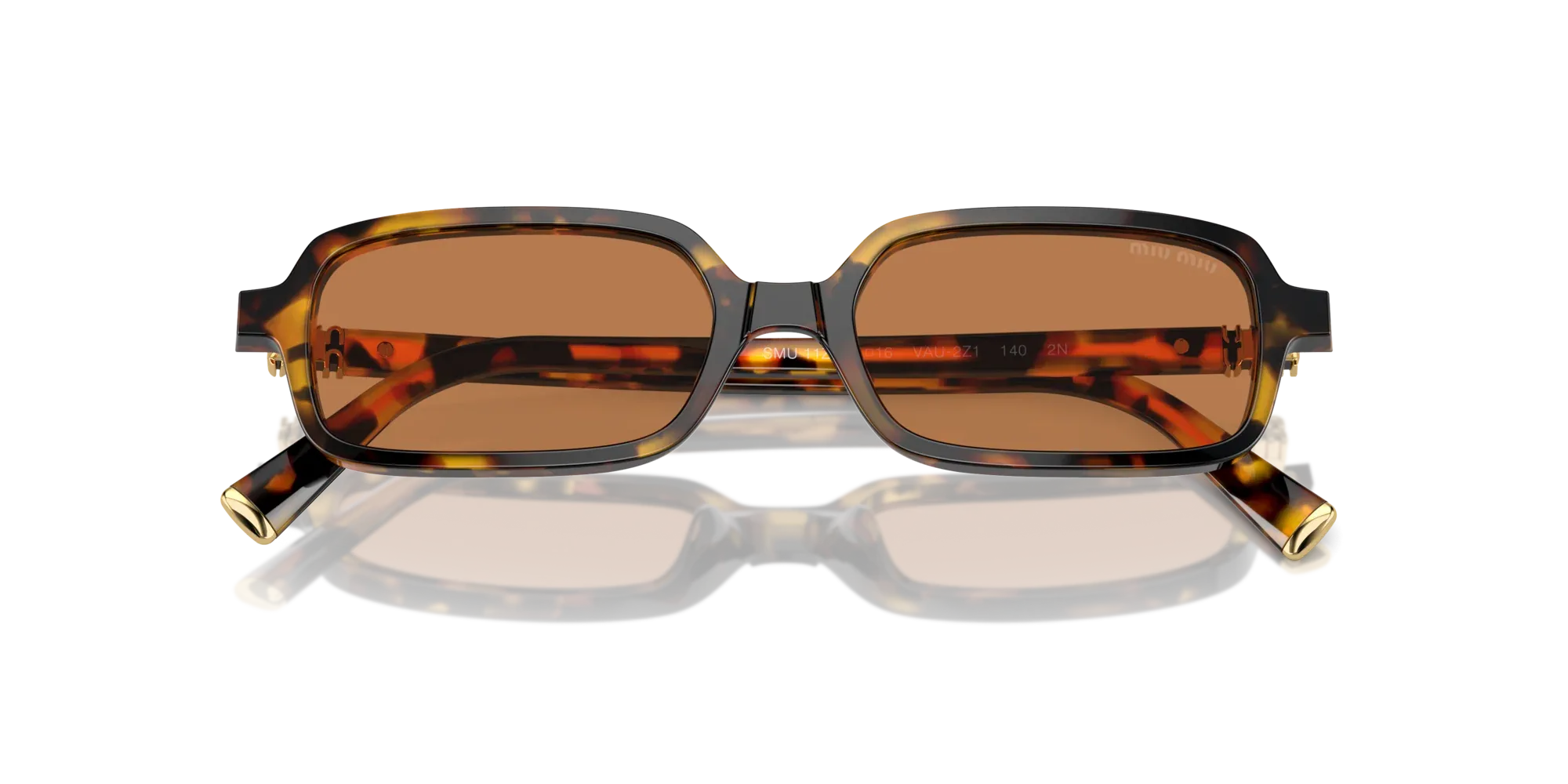 Occhiali da sole Miu Miu MU11ZS VAU2Z1 Havana Miele - Pistilleria