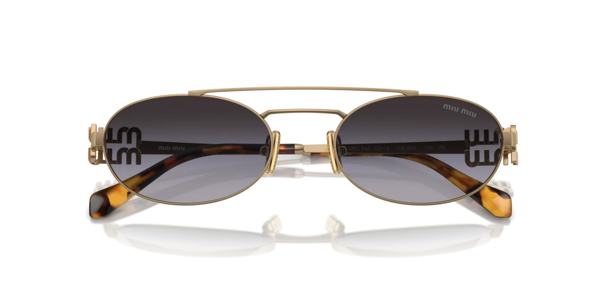 Occhiali da sole Miu Miu - MU54ZS - 7OE5D1 - Pistilleria