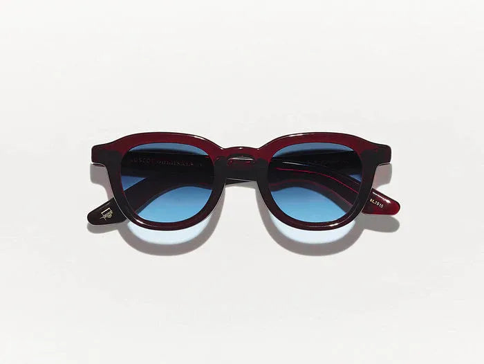 Occhiali da sole Moscot Dahven Burgundy - Pistilleria