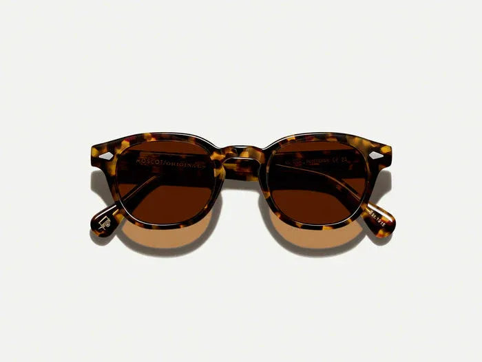 Occhiali da sole Moscot Lemtosh Tortoise Brown Cosmitan - Pistilleria