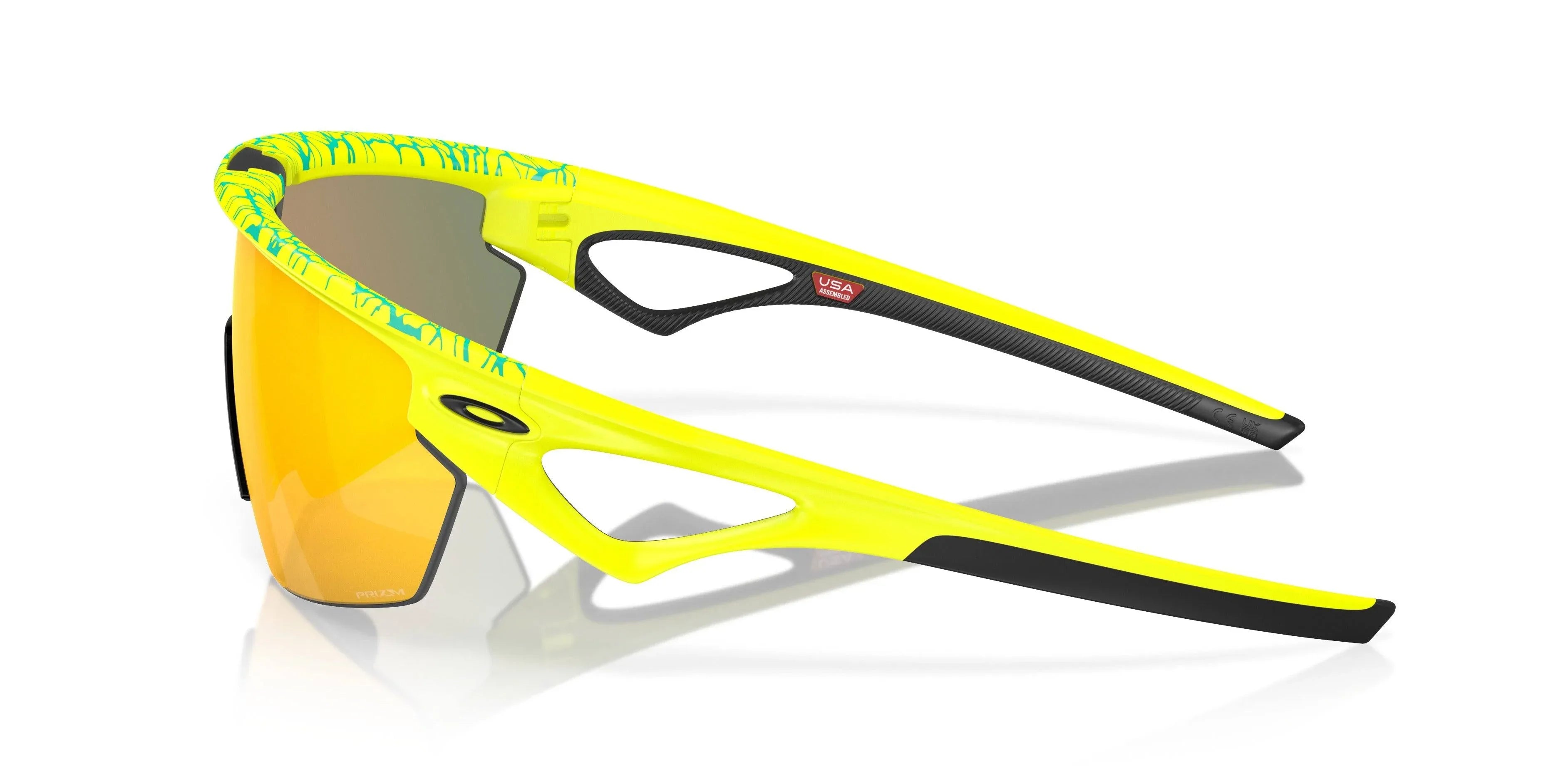 Occhiali da sole Olimpiadi Parigi 2024 Oakley Sphaera Inner Spark Matte Tennis balla yellow Neuron - Pistilleria