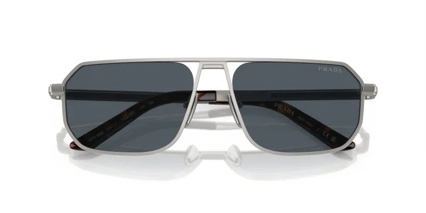 Occhiali da sole Prada PR A53S 7CQ09T - Gunmetal opaco - Pistilleria