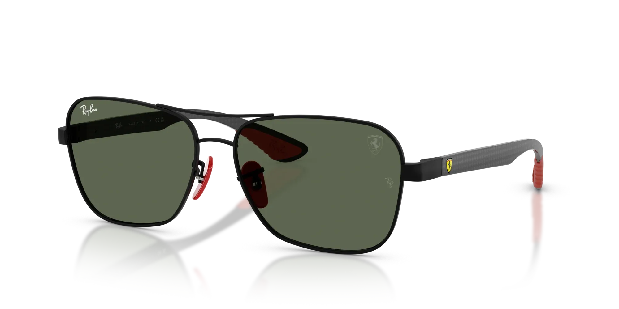 Occhiali da sole Ray-Ban Ferrari RB8336M F00271 Nero opaco - Pistilleria