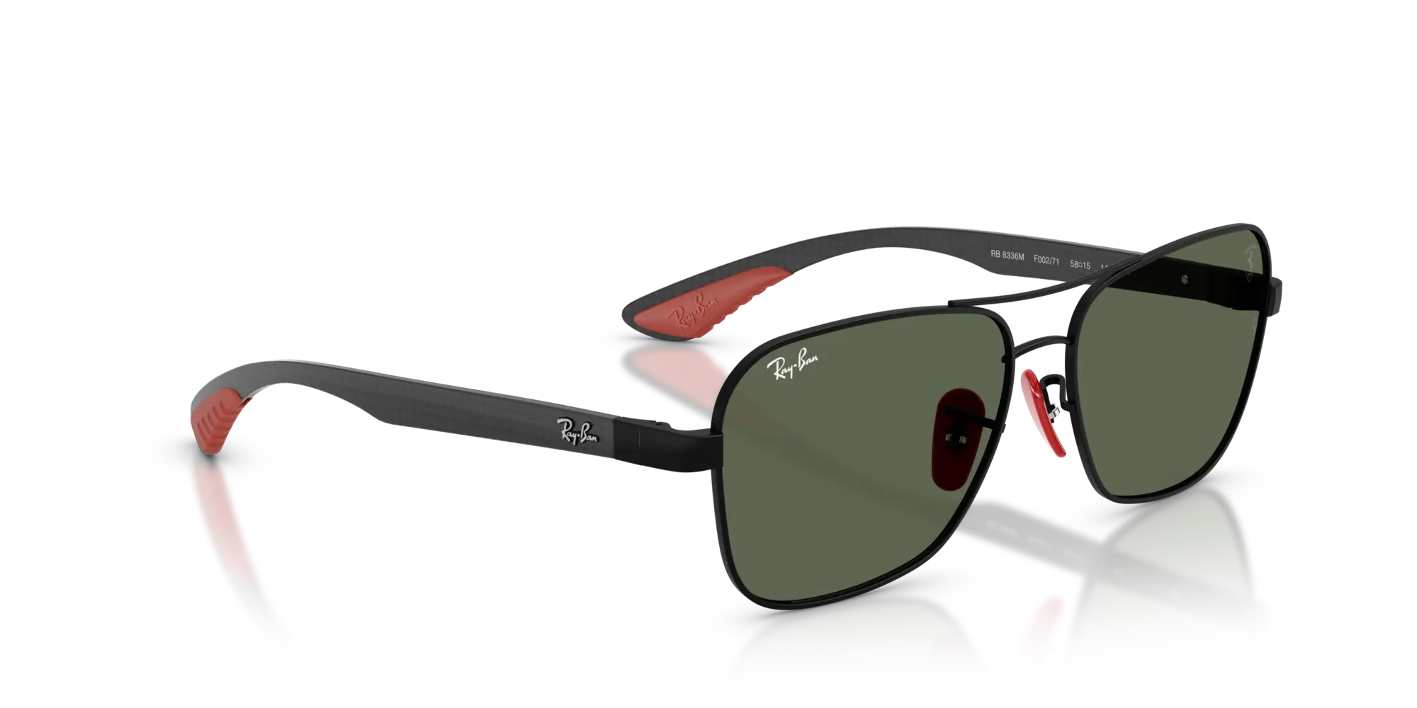 Occhiali da sole Ray-Ban Ferrari RB8336M F00271 Nero opaco - Pistilleria
