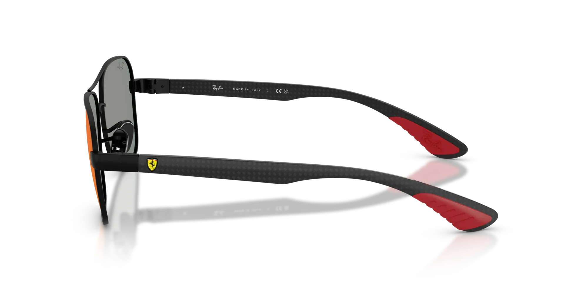 Occhiali da sole Ray-Ban Ferrari RB8336M F1186P Nero opaco - Pistilleria