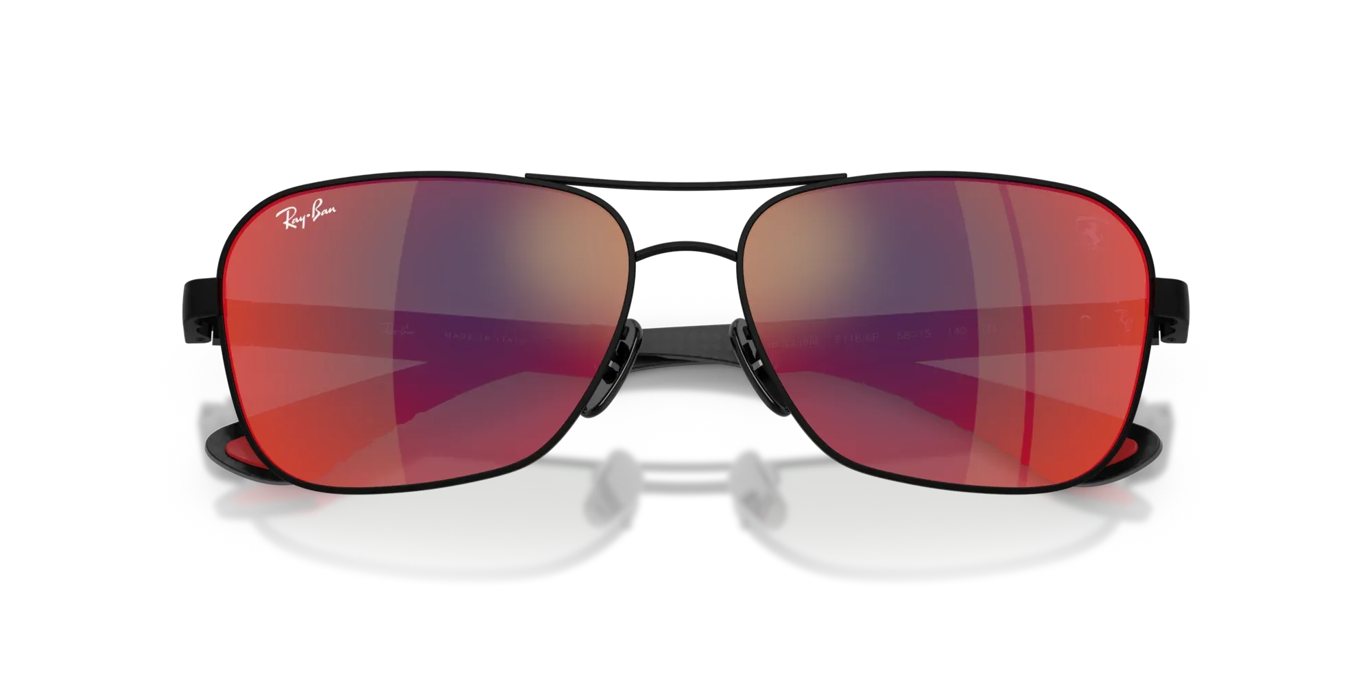 Occhiali da sole Ray-Ban Ferrari RB8336M F1186P Nero opaco - Pistilleria