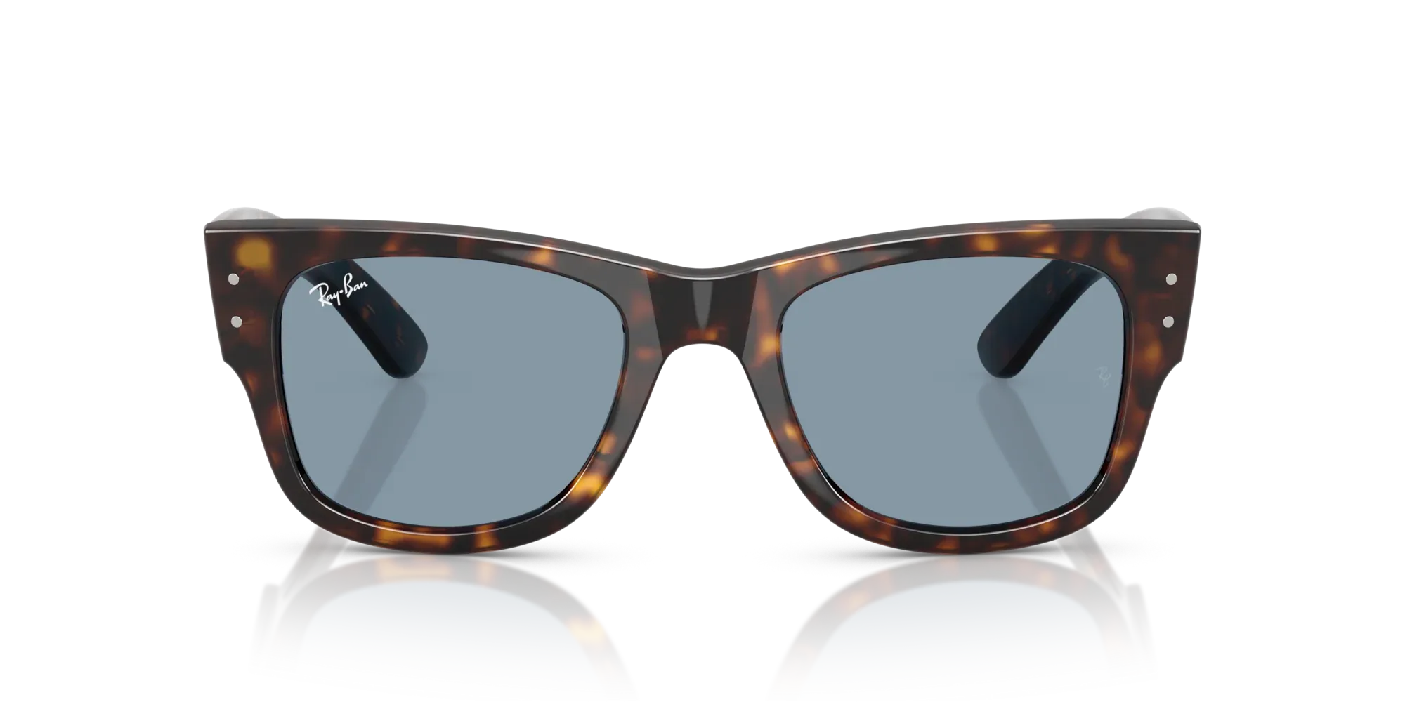 Occhiali da sole Ray-Ban RB0840S Mega wayfarer 902/56 Havana - Pistilleria