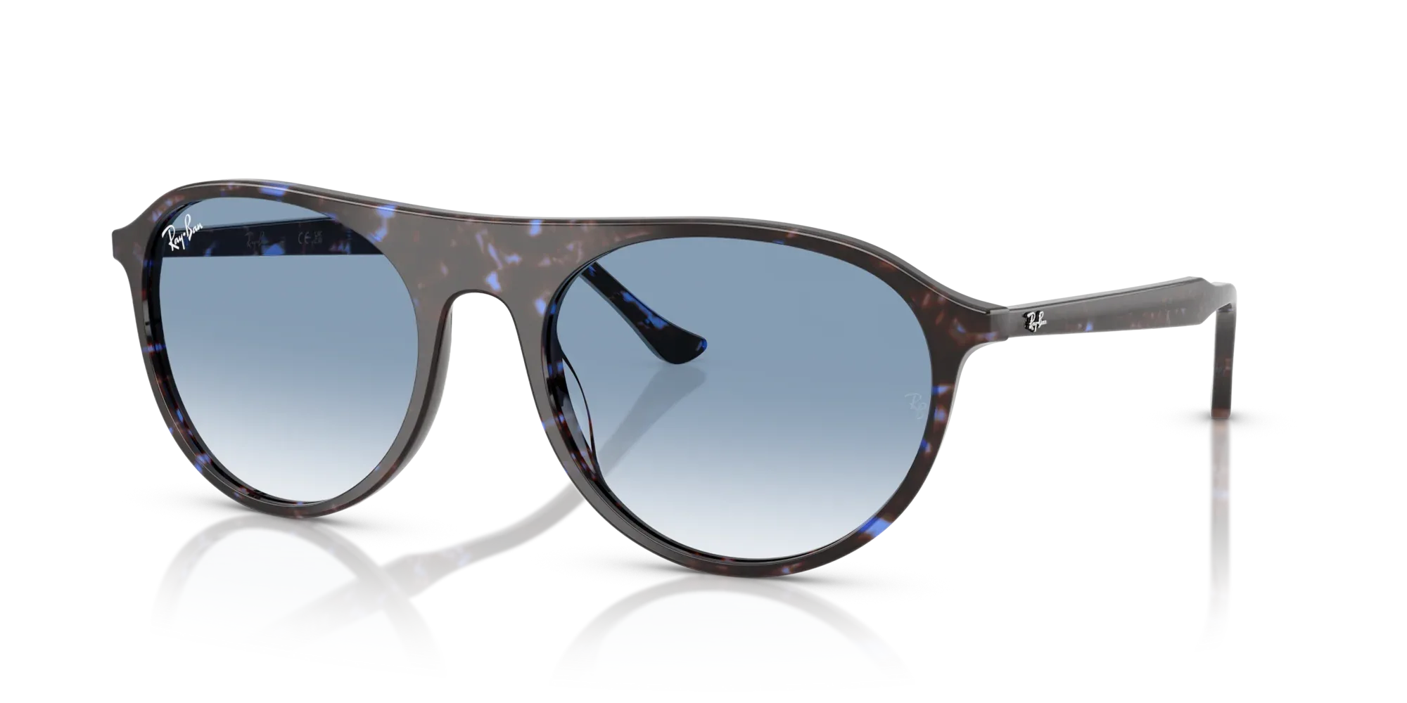 Occhiali da sole Ray-Ban RB2215 14303F Havana blu tartarugato - Pistilleria