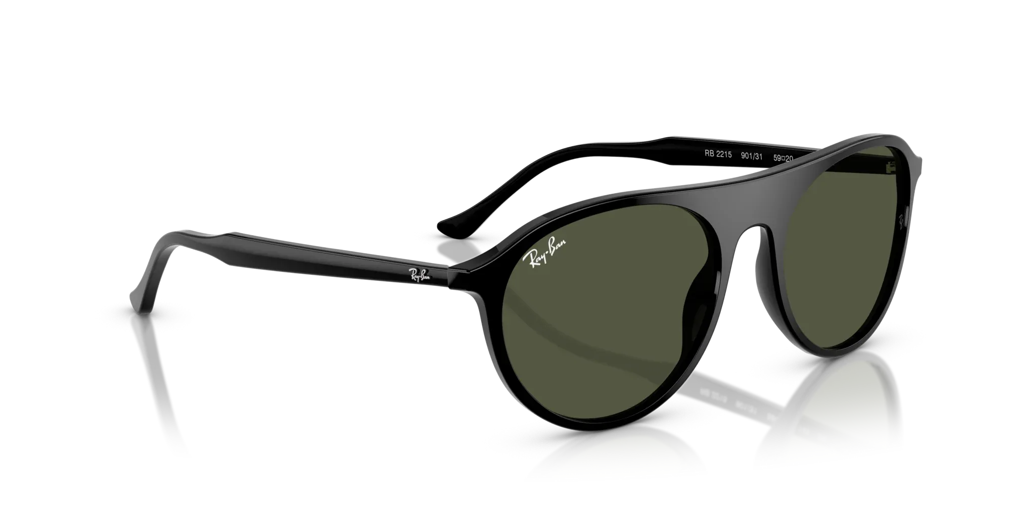 Occhiali da sole Ray-Ban RB2215 901/31 Nero - Pistilleria