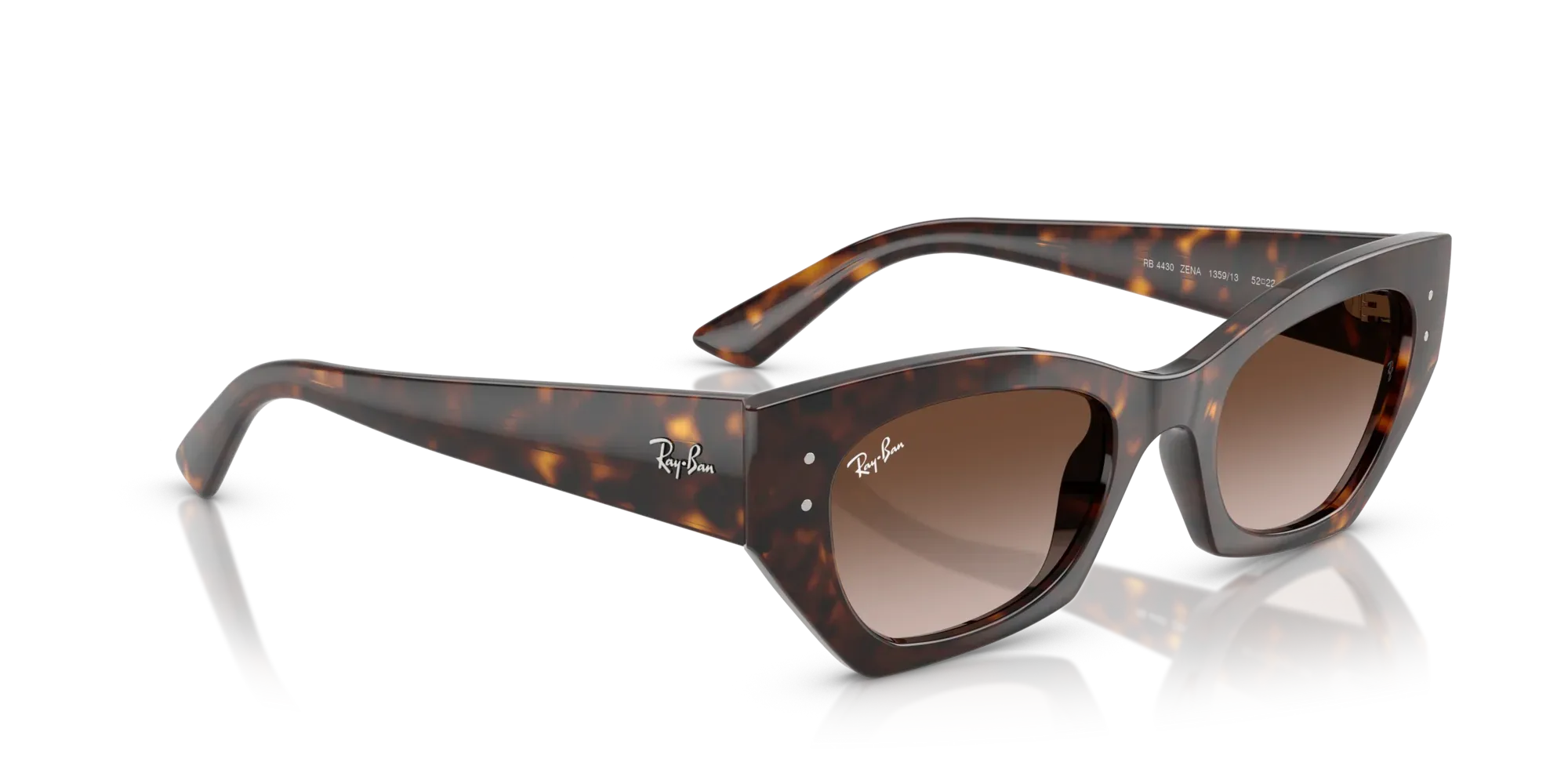 Occhiali da sole Ray-Ban RB4430 Zena 135913 Havana - Pistilleria