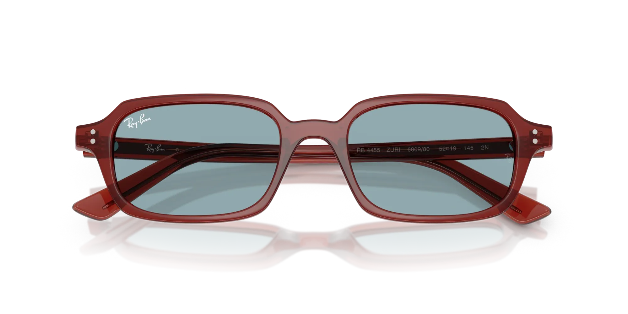 Occhiali da sole Ray-Ban RB4455 Zuri 680980 Marrone ruggine - Pistilleria