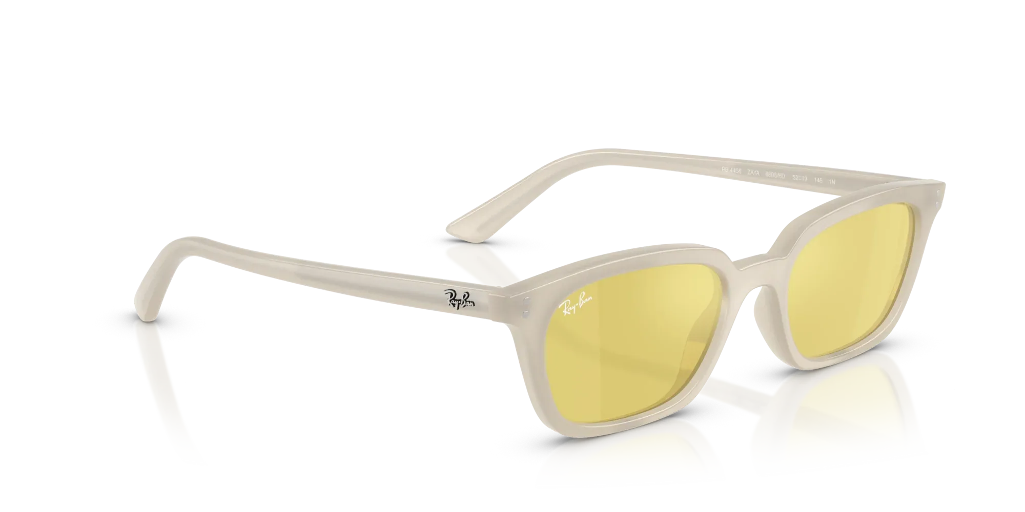 Occhiali da sole Ray-Ban RB4456 Zaya 68086D Bianco cloudy warm - Pistilleria