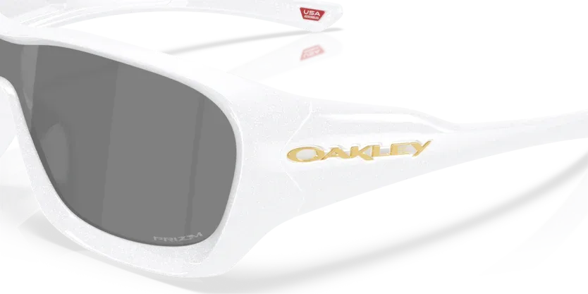 Occhiali da sole sportivi Oakley De la salle OO9493 02 - Bianco perla - Pistilleria